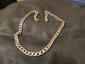 【送料無料】ネックレス　mensヴィンテージリンクチェーン20in47glovely mens vintage solid silver curb link chain,20in, 47g,