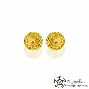 【送料無料】ネックレス　イエローゴールドイヤリングセ22ct 916 yellow gold earring se44