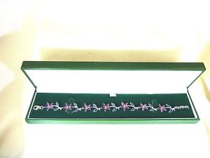 【送料無料】ネックレス　ガーネットアイオライトスターリングシルバーフラワーリーフブレスレット973 ct natural rhodolite garnet amp; iolite sterling silver flower leaf bracelet