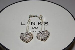 【送料無料】ネックレス　ロンドンスターリングシルバードリームキャッチャーハートイヤリングリンクgenuine links of london sterling silver dream catcher heart earrings 50402328