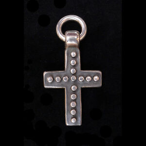 【送料無料】ネックレス　シルバーアフリカクロスソリッドピュアブリタニアシルバーsilver african cross, solid heavy pure britannia silver 958, purer than sterling