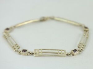 【送料無料】ネックレス　チャールズレニーマッキントッシュアメジストブレスレットスターリングシルバーキットヒース