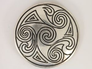 【送料無料】ネックレス　ortakケルトブローチスターリングブドウ925 363gcp56ortak celtic brooch sterling silver ladies vintage 925 363g cp56
