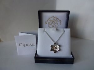 【送料無料】ネックレス　ゴールドシルバーローズゴールドレディスノードンペンダントチェーン￥clogau gold, silver amp; rose gold lady snowdon pendant amp; 22 chain rrp 129