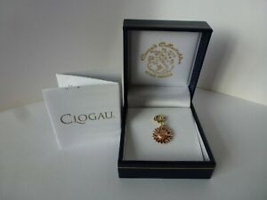 【送料無料】ネックレス　ウェールズゴールドイエローローズゴールドデイジーclogau welsh gold, 9ct yellow amp; rose gold daisy charm