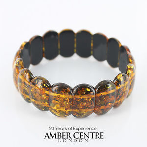 【送料無料】ネックレス　ドイツコニャック w083rrp180classic genuine german fiery cognacgreen amber bracelet w083 and rrp180｜hokushin