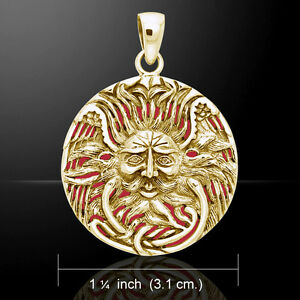 【送料無料】ネックレス　オベロンケルトスターリングシルバーピーターペンダントェルアムゼーoberon zell belenos celtic sun god 925 sterling silver pendant by peter stone 25,886円