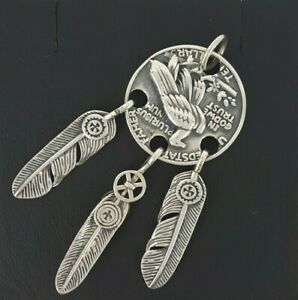 【送料無料】ネックレス　miran 222547スターリング925キャッチャーペンダント129grrp179miran 222547 sterling silver oxidized 925 dream catcher pendant 129g rrp179