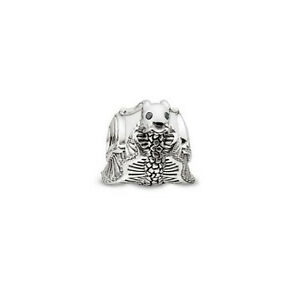 【送料無料】ネックレス　トーマスカルビーズカタツムリスターリングシルバービーズホワイト thomas sabo karma bead k0192 snail sterling silver bead white jade 925 ss