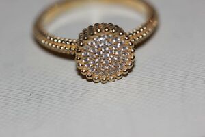 【送料無料】ネックレス　ロンドンイェローゴールドリンク2トパーズリングサイズpgenuine links of london yellow gold vermeil pure 2 round white topaz ringsize p
