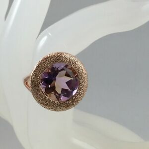 【送料無料】ネックレス　ローズゴールドスターリングシルバーリングexquisite anahi ametrine 1017 cts rose gold plated 925 sterling silver ring