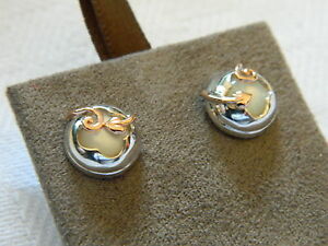 【送料無料】ネックレス　シルバーローズウェルシュチューダーコートスタッドイヤリングclogau silver amp; rose welsh gold tudor court stud earrings rrp 16900｜hokushin