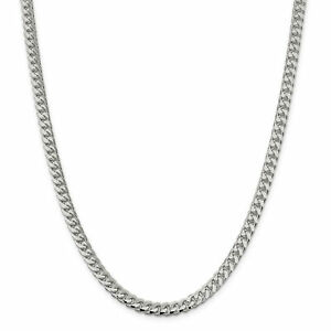 【送料無料】ネックレス　チェーン listingsterling silver 600mm domed curb chain qrc180