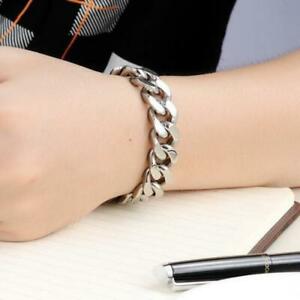 【送料無料】ネックレス　メンズソリッドスターリングシルバーリンクブレスレットチェーングラムfine big mens solid 925 sterling silver curb link bracelet chain 82 grams｜hokushin