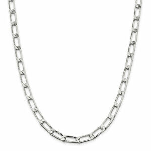 【送料無料】ネックレス　シルバー65mm listingsterlingニューqlc220 listingsterling silver 65mm polished long curb chain qlc220