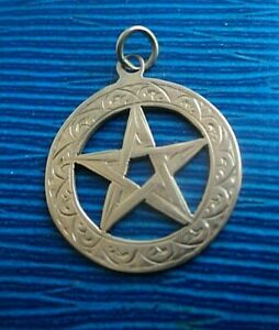 【送料無料】ネックレス　ローズゴールドペンダントバーミンガムアダムズ listingvintage 9ct rose gold pentagram star pendant hm 1917 birmingham f h adams