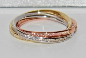 【送料無料】ネックレス　イエローローズホワイトゴールドロシアサイズ9ct yellow rose amp; white gold 050ct russian wedding ring size m