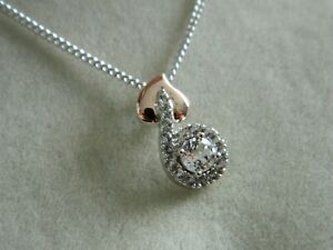 【送料無料】ネックレス　シルバーウェールズゴールドライフトパーズペンダントツリーclogau silver amp; 9ct welsh gold tree of life vine topaz pendant rrp 14900