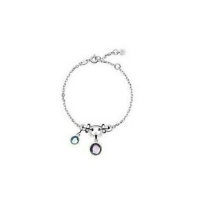 【送料無料】ネックレス ロンドンアメジストリンクトパーズブレスレット¥links of london silver britlines amethyst amp; topaz bracelet boxed rrp 250|hokushin