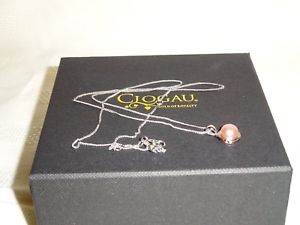【送料無料】ネックレス スターリングシルバーローズライフパールペンダントチェーン¥ゴールドツリーclogau sterling silver amp; rose gold tree of life pearl pendant 22 chain rrp 139|hokushin