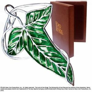 【送料無料】ネックレス リングリーフブローチコレクションnoble collection lord of the rings elven leaf brooch|hokushin