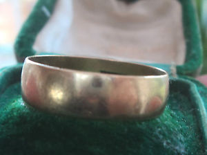 【送料無料】ネックレス　イエローゴールドバーミンガムサイズ9ct yellow gold wedding ring 1991 birmingham size r
