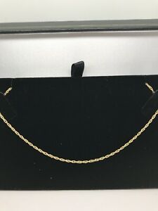 【送料無料】ネックレス イエローゴールドインチツイストチェーン9ct yellow gold 20 inch twist chain|hokushin