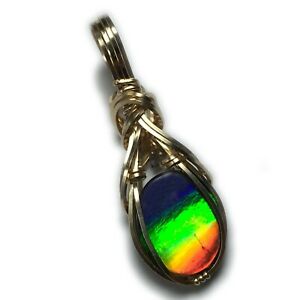 【送料無料】ネックレス　ammoliteネックレスペンダント 12g532 zクリスタルトップ