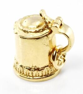 【送料無料】ネックレス　ヴィンテージゴールドvintage 1950s 9ct gold charm opening tankard 454g hallmarked