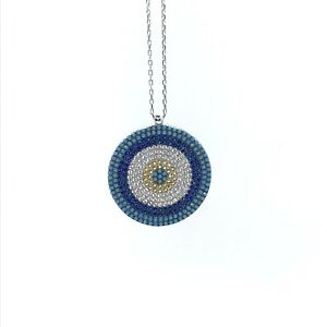 【送料無料】ネックレス スターリングシルバーラウンドナザルネックレスセット|hokushin