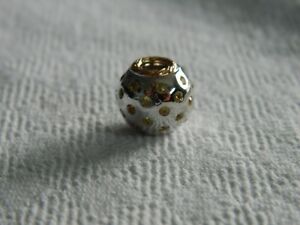 【送料無料】ネックレス　シルバーウェールズゴールドイエローサファイアビーズclogau silver amp; 9ct welsh gold yellow sapphire bead charm rrp 14900