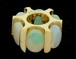【送料無料】ネックレス ゴールドソリッドオパールブレスレットビードbd081 genuine 9k 9ct gold solid opal rondelle bead charm for european bracelets|hokushin