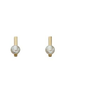 【送料無料】ネックレス　エレメントゴールドイエローゴールドホワイトパールバーイヤリングelements gold yellow gold white pearl bar earrings ge2186w 27,287円