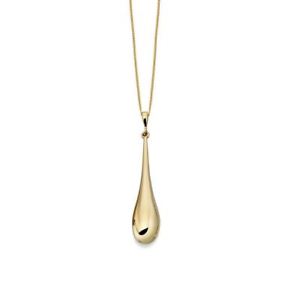 【送料無料】ネックレス　ペンダントニュー9ctイェローゴールドwomens9ct yellow gold womens stunning long fashion drop pendant