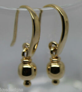 【送料無料】ネックレス　kaedesignsgenuine 9ct yellowrosewhitegold 6mmball drop earringskaedesigns,genuine 9ct yellow or rose or white gold 6mm bal