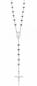【送料無料】ネックレス　イタリアシルバーグラムビーズmade in italy 925 hallmarked silver polished 28 71cm 281 grams rosary beads｜hokushin 27,937円