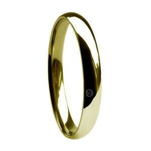 【送料無料】ネックレス イエローゴールドコートアメリカ 3mm 9ct yellow gold court wedding ring 34g uk y usa 12 uk hallmarked|hokushin