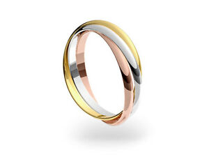 【送料無料】ネックレス カラーゴールドmmロシアサイズ9ct 3 colour gold 2mm russian wedding ring sizes from fz|hokushin