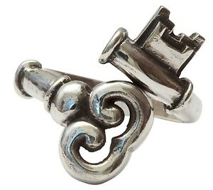 【送料無料】ネックレス　スケルトンキーリングラップskeleton key wrap ring handcrafted fine sterling silver femme metale 925 59｜hokushin