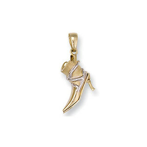 【送料無料】ネックレス イエローゴールドハイヒールブーツレディースペンダント9ct yellow gold 3d shoe shaped high heel boot womens 26g pendant charm pd0475|hokushin