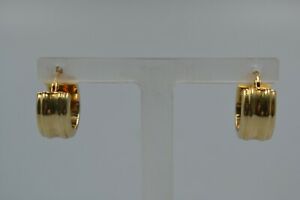 【送料無料】ネックレス 9ctイアリング9ct gold wide hoop earrings|hokushin