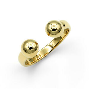 【送料無料】ネックレス レディースソリッドゴールドビーズリングトルクladies solid 9ct gold bead torque ring|hokushin