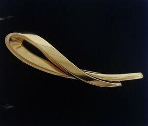 【送料無料】ネックレス イエローゴールドブローチグラムfine 9ct yellow gold brooch length 64 mm 45 grams|hokushin