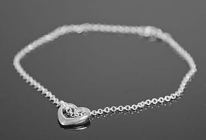 【送料無料】ネックレス　スターリングシルバーフローティングチェーン925 sterling silver beautiful floating heart ankle chain anklet