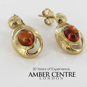 【送料無料】ネックレス イタリアイヤリング¥ユニークドイツバルトitalian made unique german baltic amber in 9ct gold earrings ge0063 rrp240|hokushin