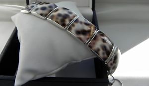 【送料無料】ネックレス　ｇスターリングシルバーターボシェルブレスレットtotally glam 38g sterling silver 925 turbo shell gemstone statement bracelet