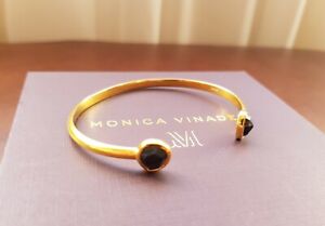 【送料無料】ネックレス　モニカvinaderカフスサイレンカフスイェローゴールドスターリングsl monica vinader cuff bracelet siren thin cuff yellow gold vermeil sterling sl