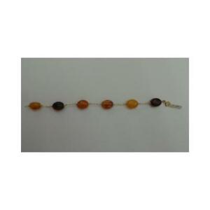 【送料無料】ネックレス　ブレスレットマッツァイエローゴールドイエローオレンジbracelet artigianale mazza bramb yellow gold yellow amber 31,187円