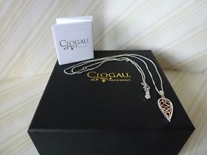 【送料無料】ネックレス　ゴールドシルバーローズゴールドウェールズロイヤリティペンダントチェーン￥clogau gold, silver amp; rose gold welsh royalty pendant, 22 chain rrp 169 31,837円