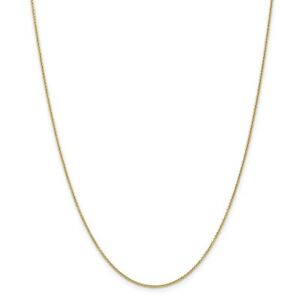 【送料無料】ネックレス イエローゴールドソリッドケーブルリンクチェーンロブスタークラスプ14k yellow gold 12mm polished solid cable link chain w lobster clasp 16 24|hokushin